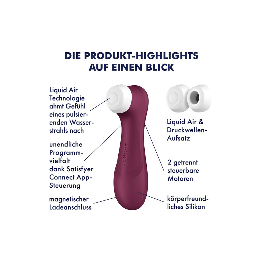 Satisfyer - Pro 2 Generation 3 met App Control Luchtdrukstimulator Vrouwen Speeltjes