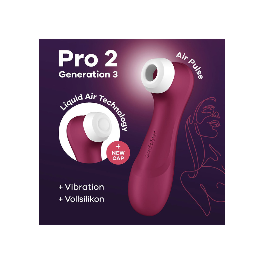 Satisfyer - Pro 2 Generation 3 Air Suction Stimulator Toys for Her