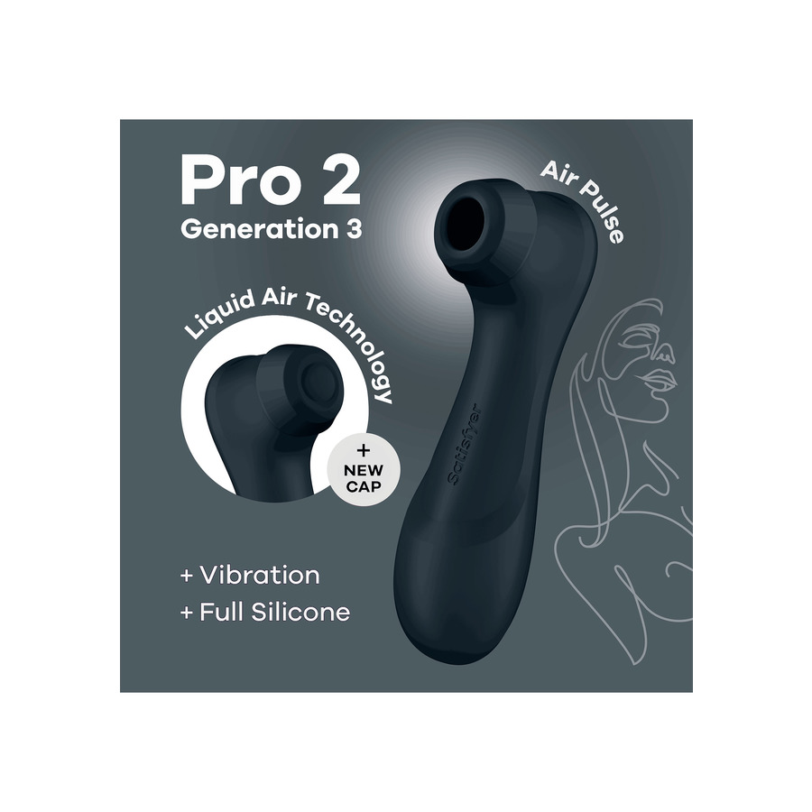 Satisfyer - Pro 2 Generation 3 Air Suction Stimulator Toys for Her