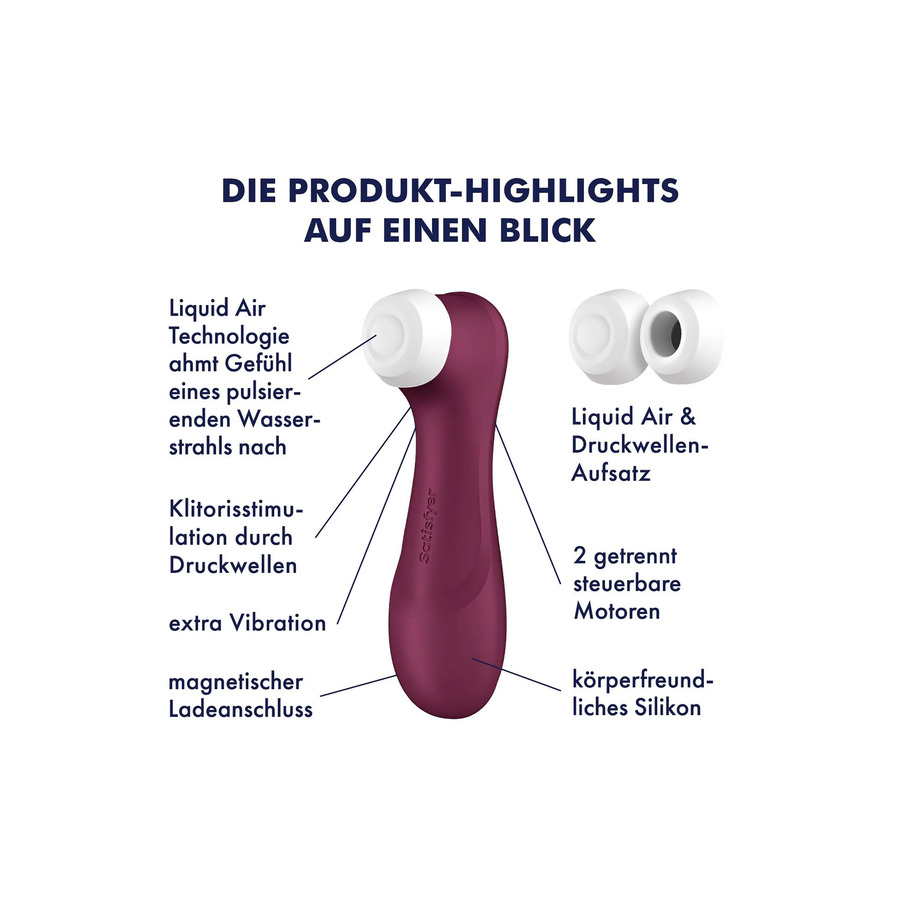 Satisfyer - Pro 2 Generation 3 Luchtdrukstimulator Vrouwen Speeltjes