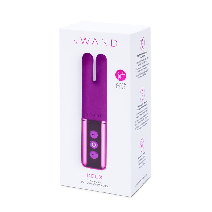 Le Wand - Le Wand Deux Compacte Dubbele Motor Vibrator Vrouwen Speeltjes