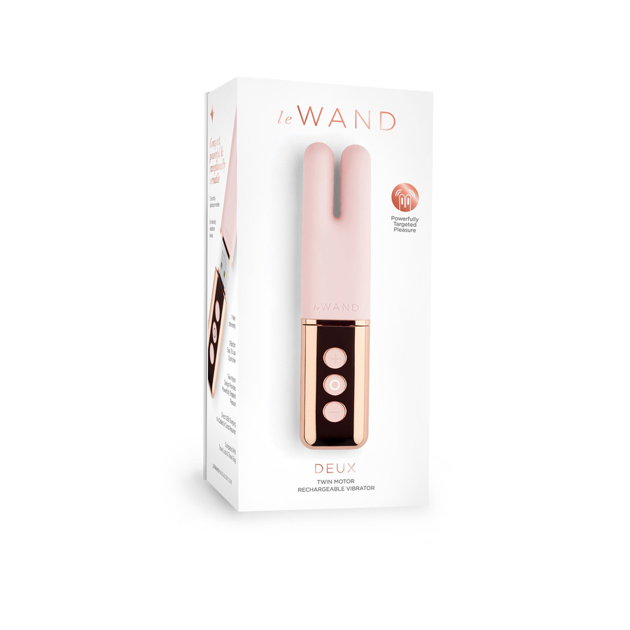 Le Wand - Le Wand Deux Compacte Dubbele Motor Vibrator Vrouwen Speeltjes