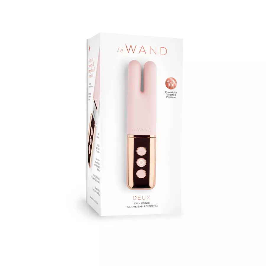 Le Wand - Le Wand Deux Compacte Dubbele Motor Vibrator Vrouwen Speeltjes