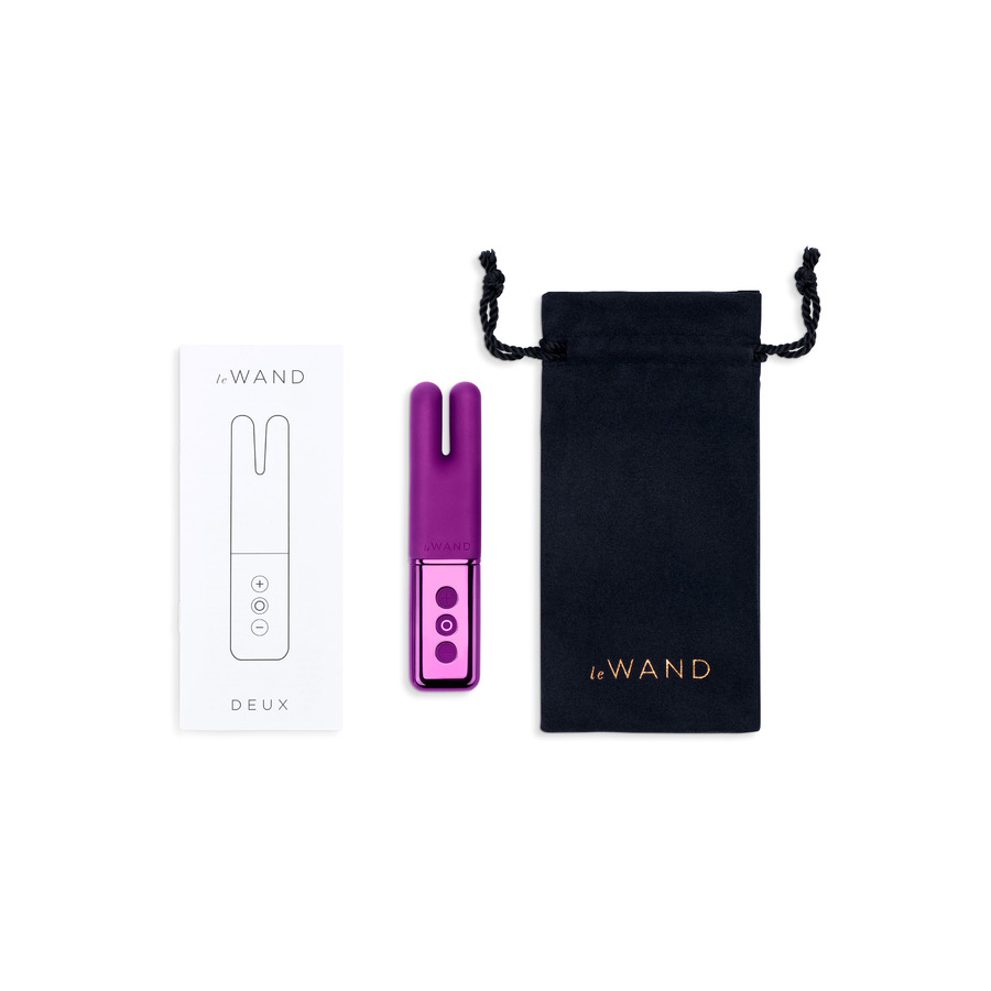 Le Wand - Le Wand Deux Compacte Dubbele Motor Vibrator Vrouwen Speeltjes