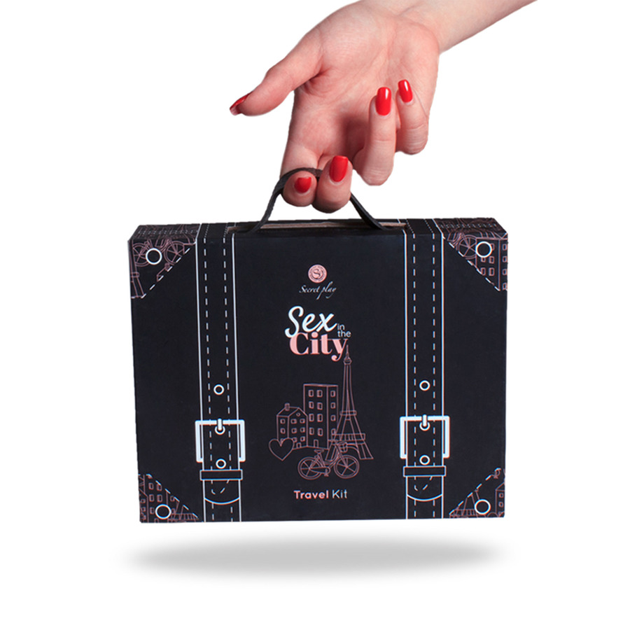 Secret Play - Sex In The City Game & Vibrator Travel Kit  Accessoires