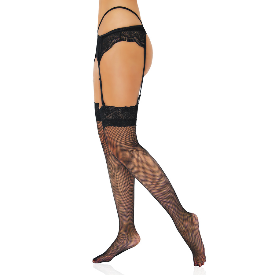 Daring intimates - Net Stockings with Kanten Top Lingerie