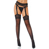 Daring Intimates - Satin Garterbelt Stockings