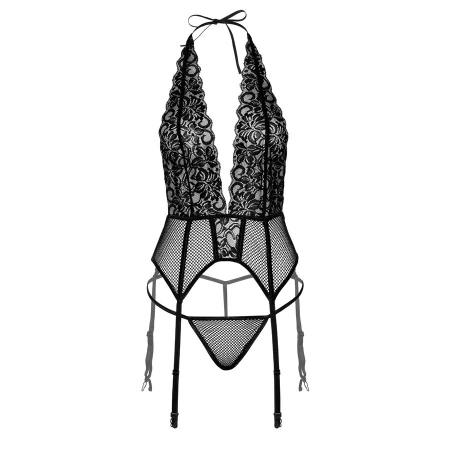 Daring Intimates - Cami Garter And String Set Lingerie