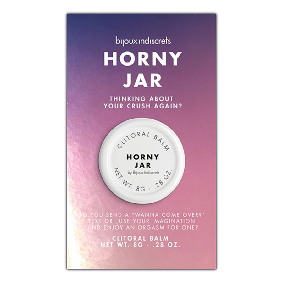 Bijoux Indiscrets - Clitherapy Clitoris Balsem Horny Jar  Accessoires