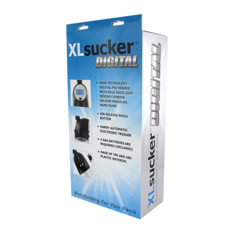 XLsucker - Digital Penis Pump Toys for Him