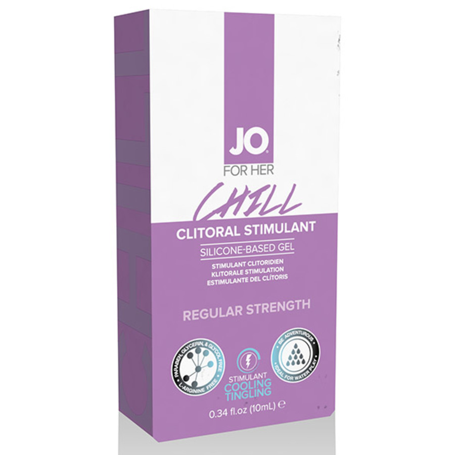 System JO - For Her Clitoris Stimulerende Gel Cooling Chill 10 ml Accessoires