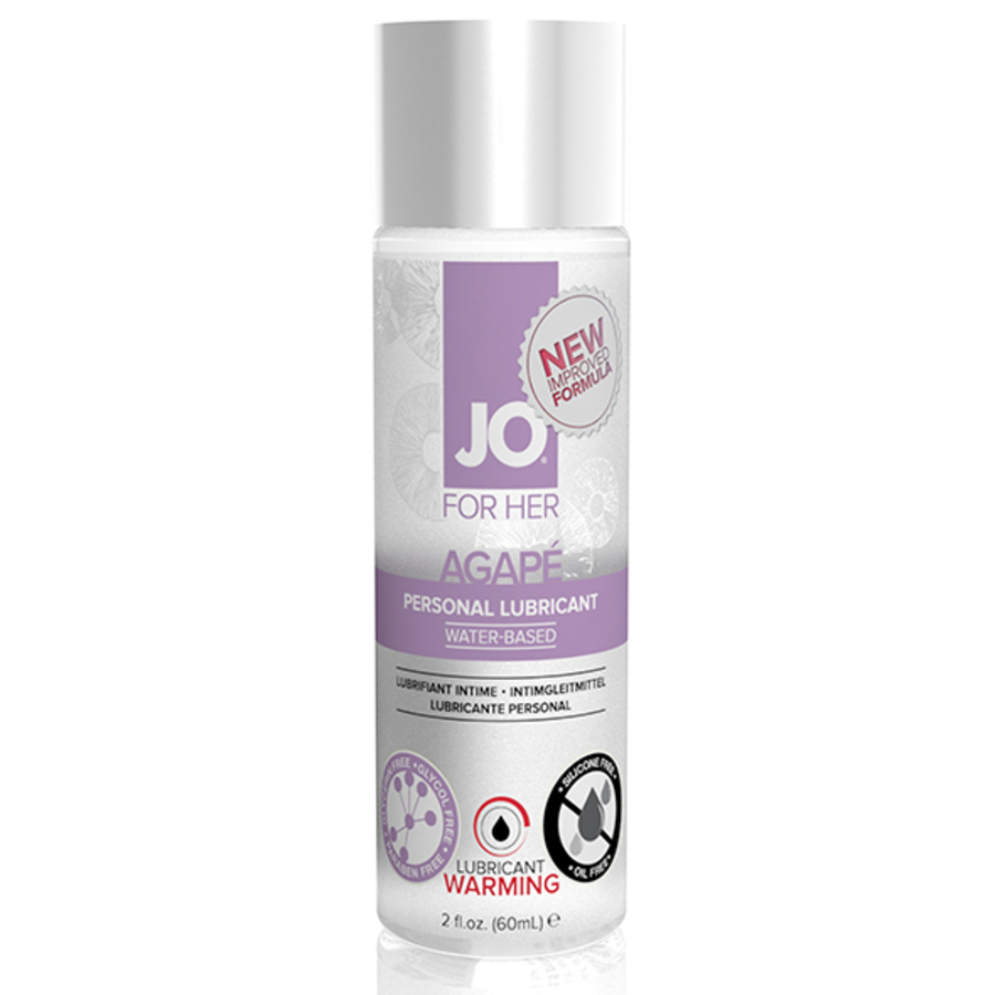 System JO - For Her Agape Waterbasis Glijmiddel Warm 60 ml Accessoires