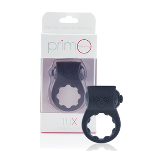 Screaming O - Primo Tux Black Vibrating Cockring Toys for Him