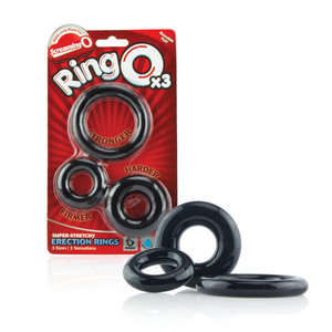 Screaming O - RingO 3-Pack Silicone Cockrings Male Sextoys