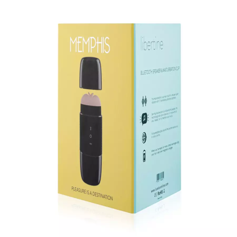 Luxeluv - Luxeluv - Memphis Bluetooth Speaker & Masturbation Cup | Hot  Stuff Sex Shop