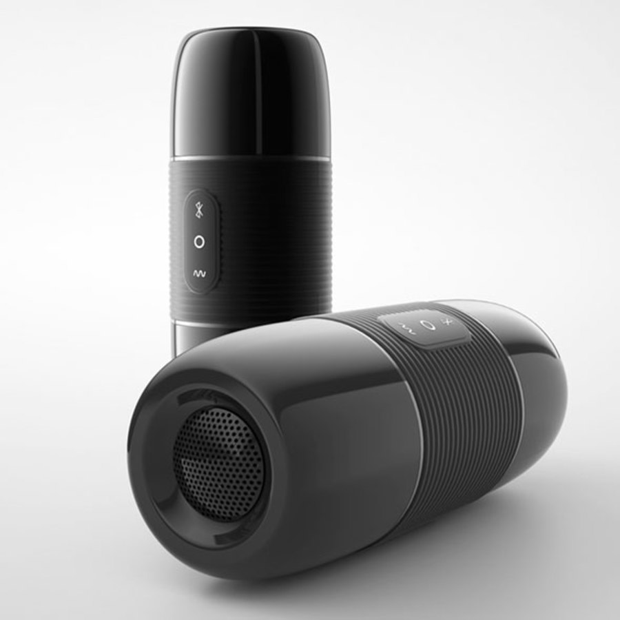 Luxeluv - Luxeluv - Memphis Bluetooth Speaker & Masturbation Cup Mannen Speeltjes