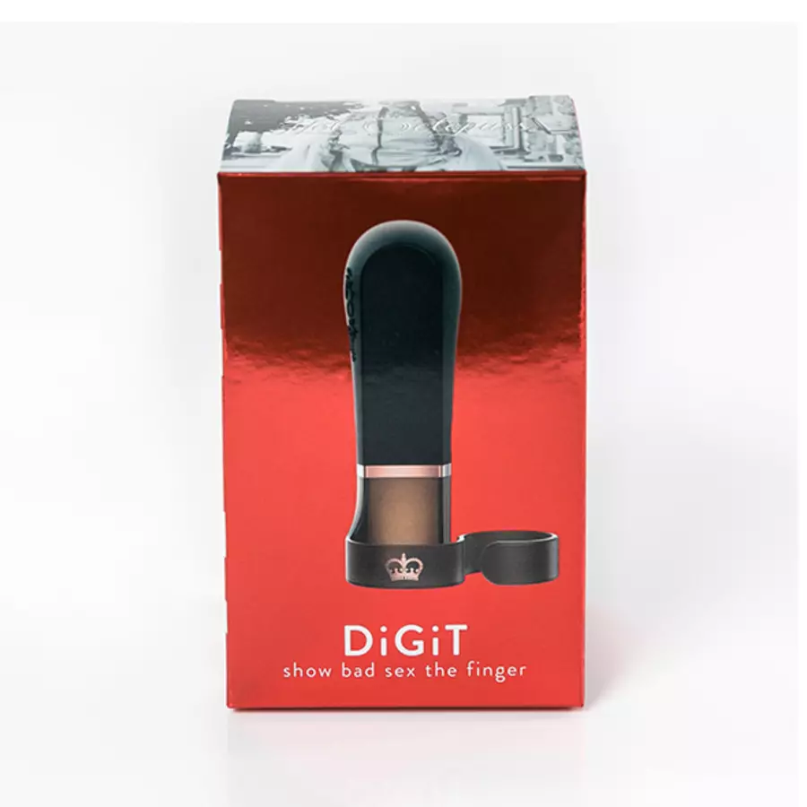 Hot Octopuss - DiGiT USB-oplaadbare Siliconen Vingervibrator Vrouwen Speeltjes