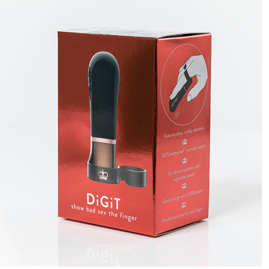 Hot Octopuss - DiGiT USB-oplaadbare Siliconen Vingervibrator Vrouwen Speeltjes