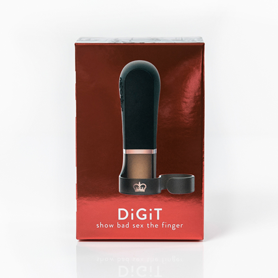 Hot Octopuss - DiGiT USB-oplaadbare Siliconen Vingervibrator Vrouwen Speeltjes