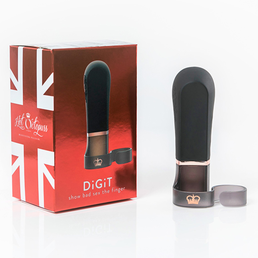 Hot Octopuss - DiGiT USB-oplaadbare Siliconen Vingervibrator Vrouwen Speeltjes