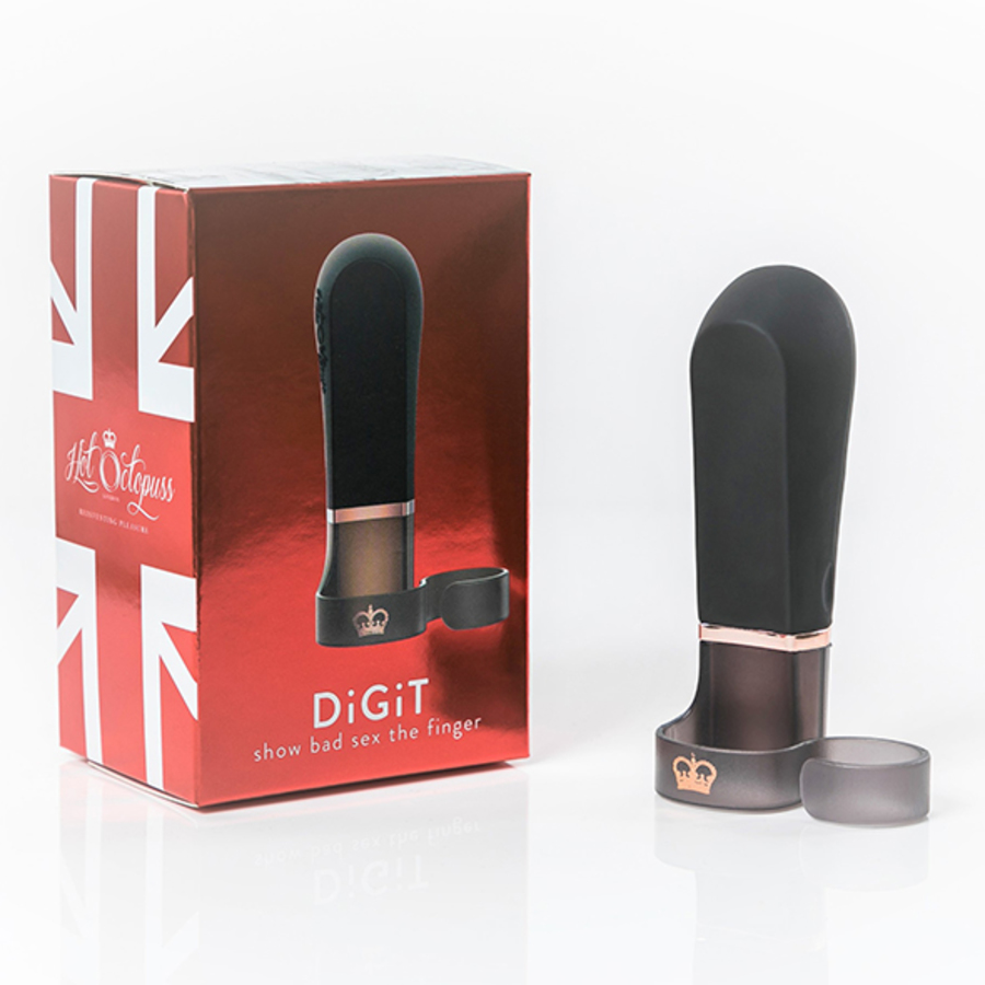 Hot Octopuss - DiGiT USB-oplaadbare Siliconen Vingervibrator Vrouwen Speeltjes