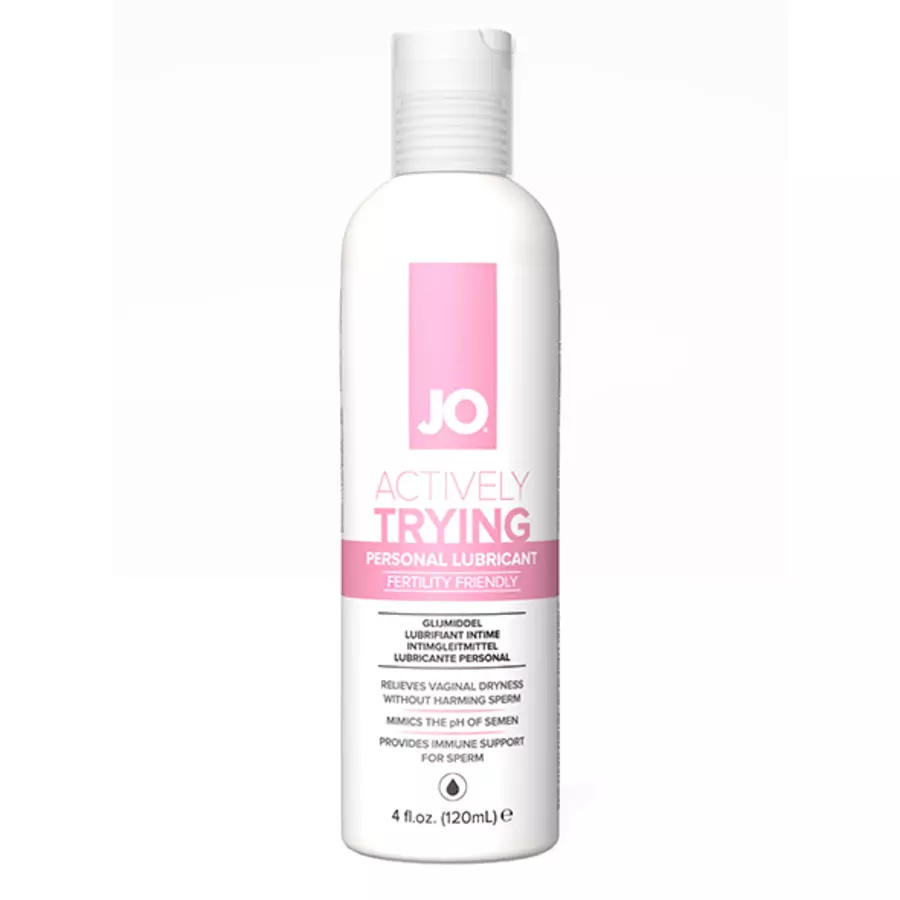 System JO - Actively Trying (TTC) Original Waterbasis Glijmiddel 120 ml Accessoires