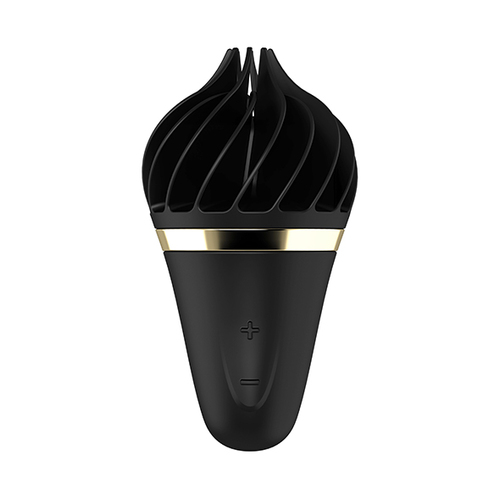 Satisfyer - Sweet Treat Spinnator USB-oplaadbare clitoris vibrator Zwart Satisfyer - Sweet Treat Spinnator USB-oplaadbare clitoris vibrator Zwart