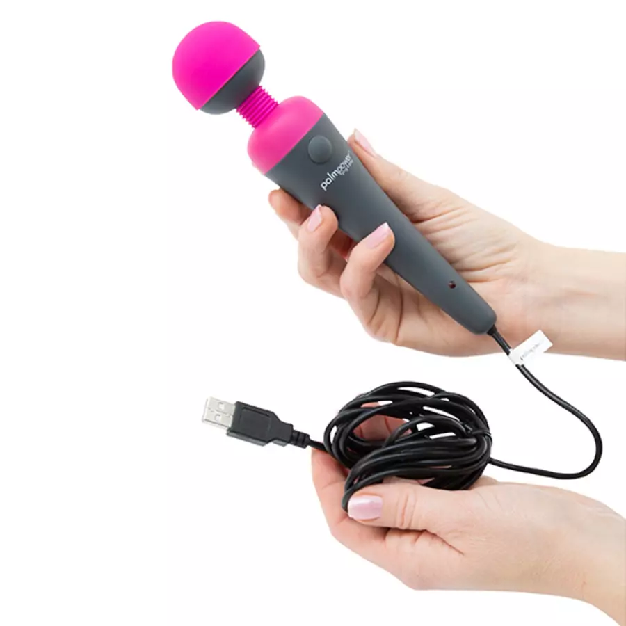 PalmPower - Plug & Play Wand Massager Met Powerbank Vrouwen Speeltjes