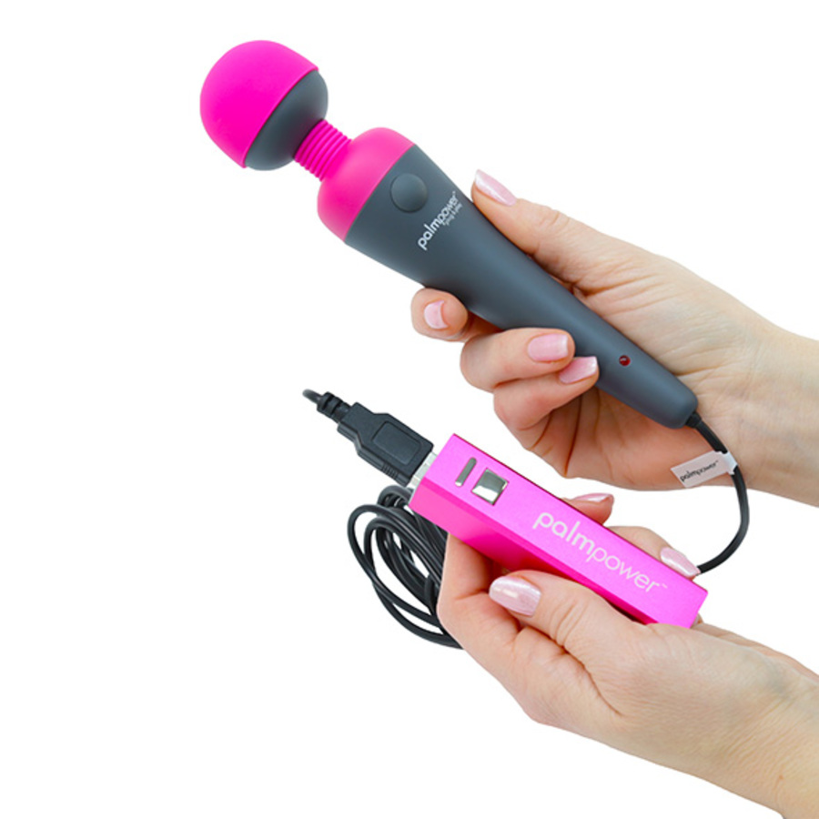 PalmPower - Plug & Play Wand Massager With Powerbank Toys for Her