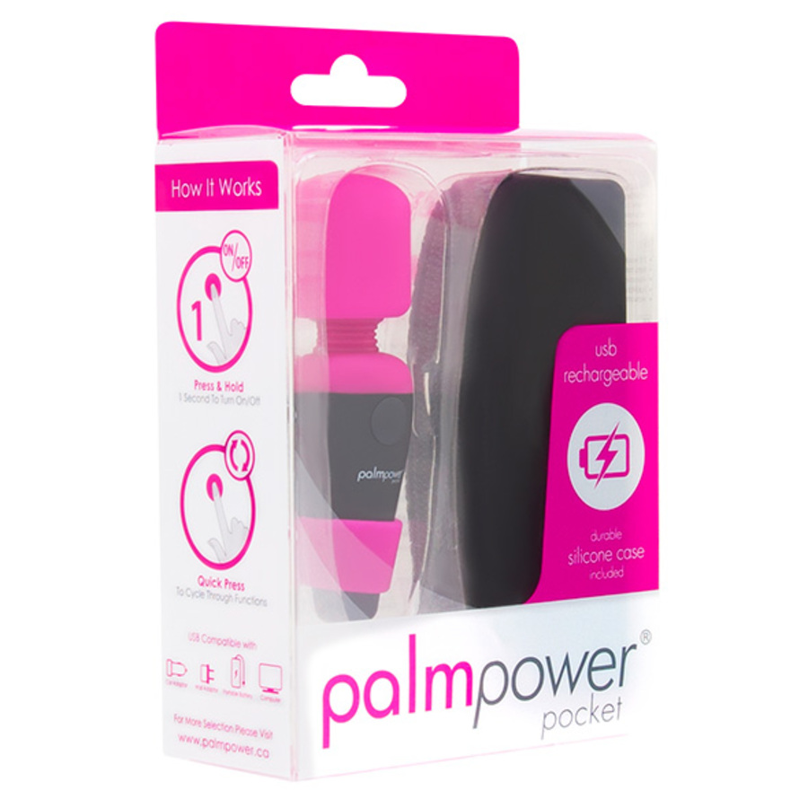 PalmPower - Pocket Mini Wand Massager Vrouwen Speeltjes