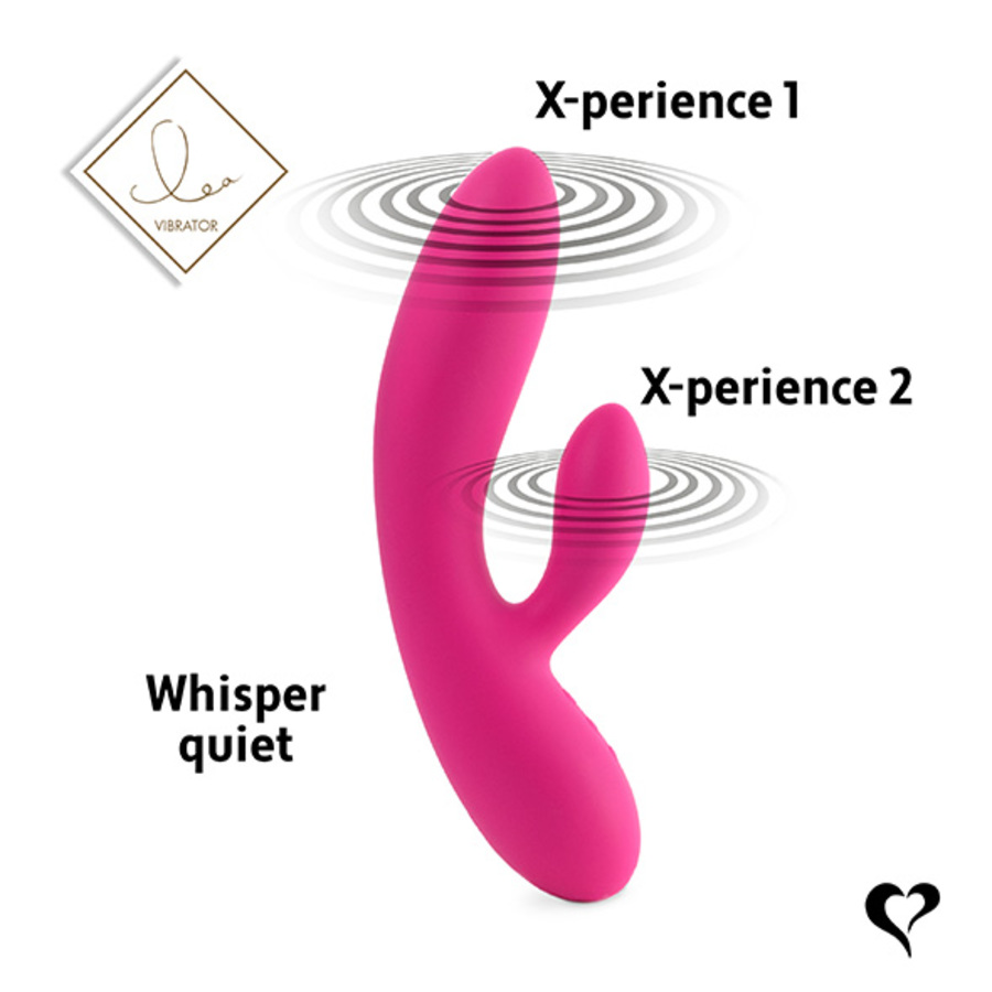 Feelztoys - Lea Vibrator met Glitters USB-oplaadbaar Vrouwen Speeltjes