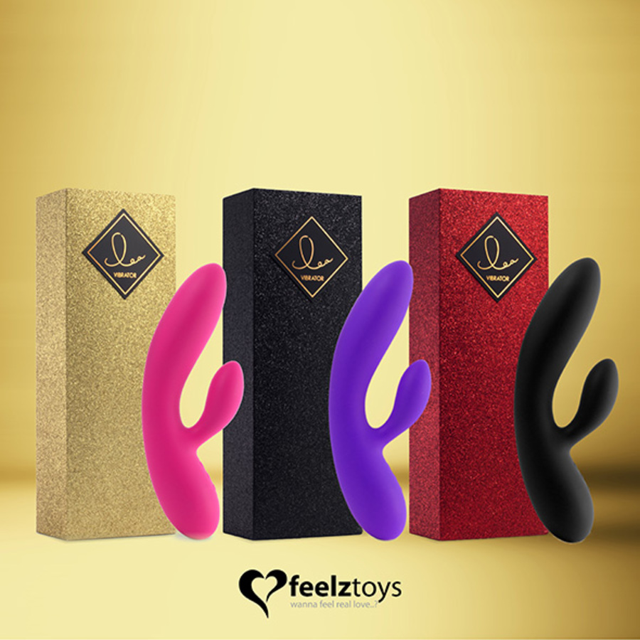 Feelztoys - Lea Vibrator met Glitters USB-oplaadbaar Vrouwen Speeltjes