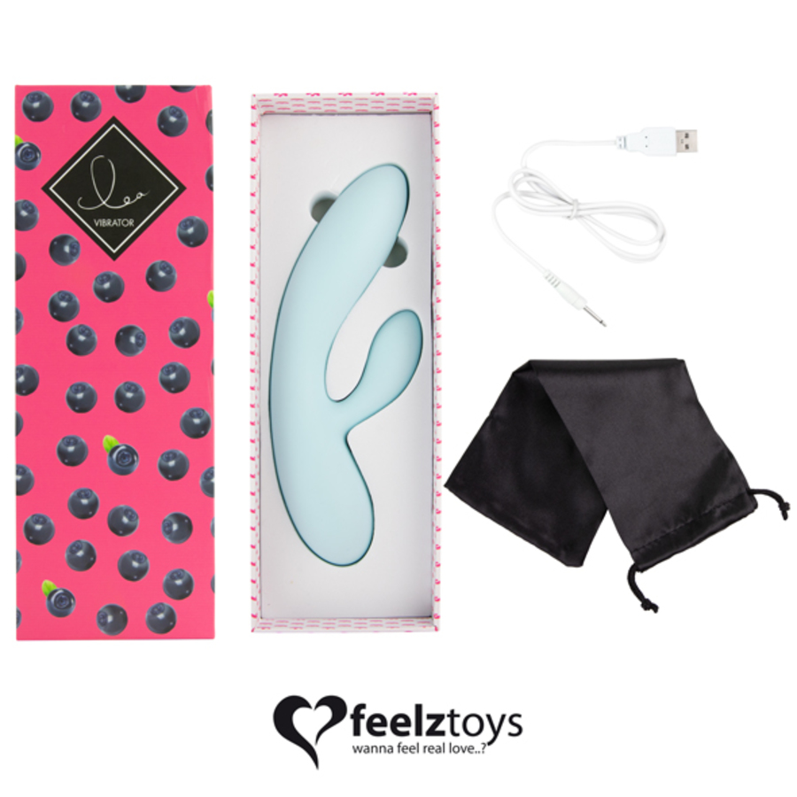 FeelzToys - Lea Siliconen Rabbit Vibrator USB-oplaadbaar Vrouwen Speeltjes