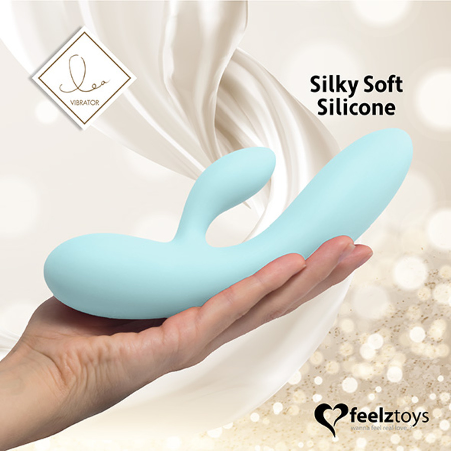 Feelztoys - Lea Vibrator Soft Siliconen + USB-oplaadbaar  Vrouwen Speeltjes