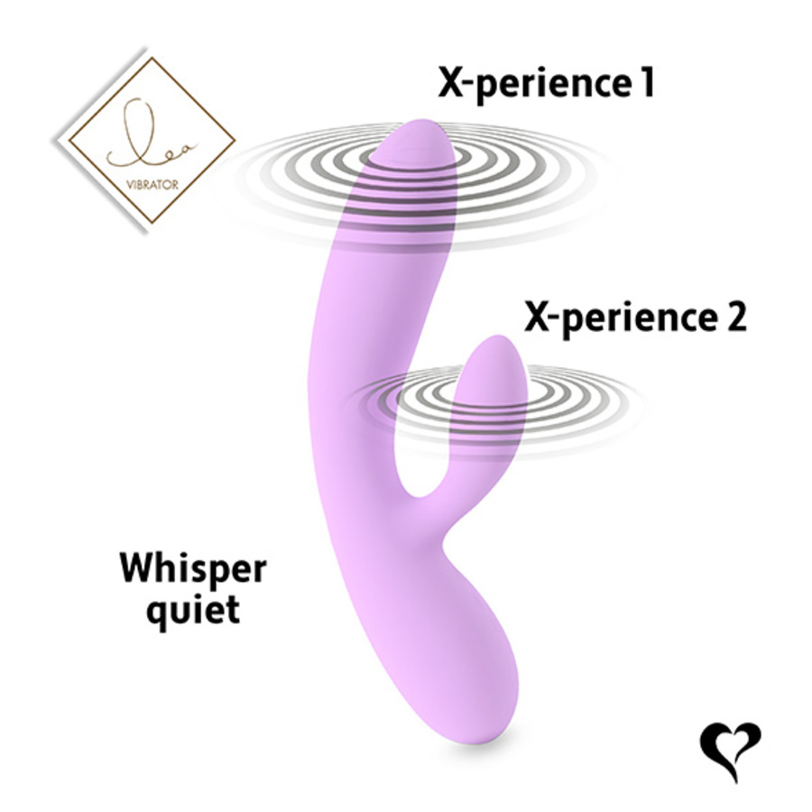 Feelztoys - Lea Vibrator Soft Siliconen + USB-oplaadbaar  Vrouwen Speeltjes