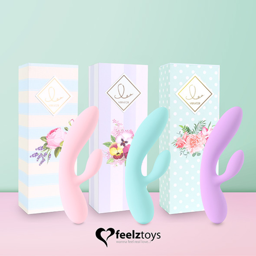 Feelztoys - Lea Vibrator Soft Siliconen + USB-oplaadbaar  Vrouwen Speeltjes