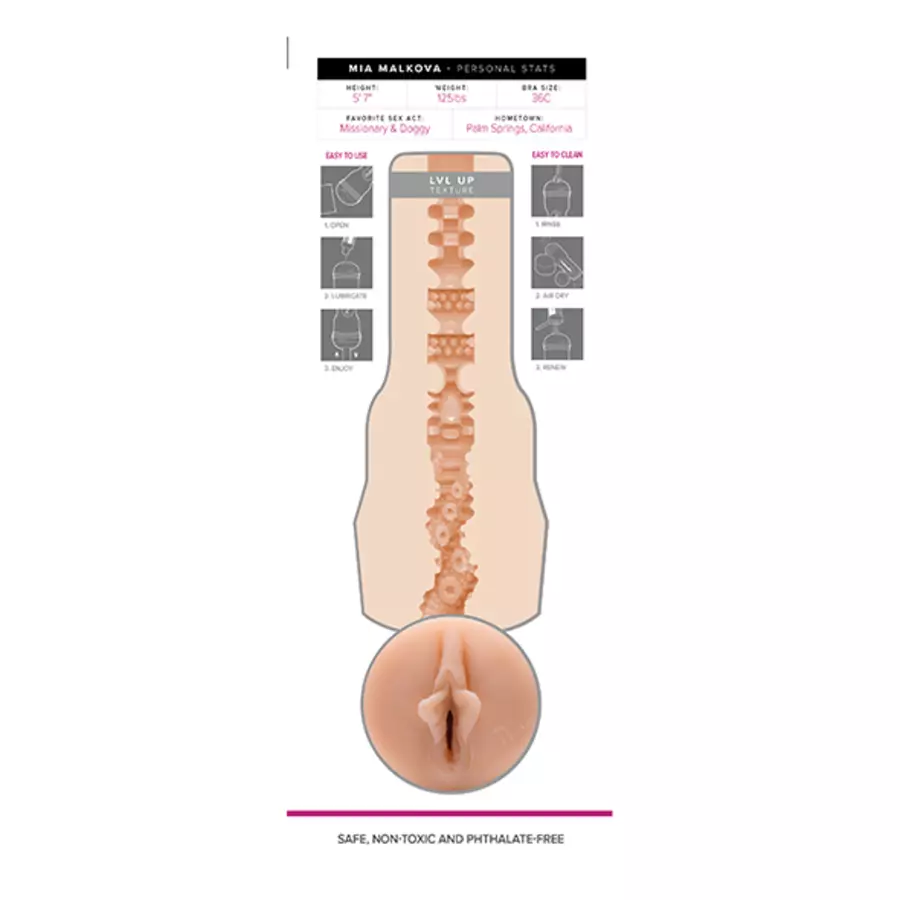 Fleshlight Girls - Mia Malkova Lvl Up Male Sextoys