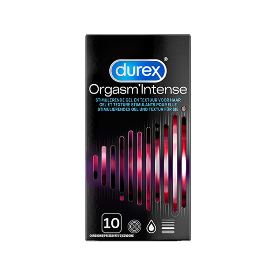 Durex - Orgasm Intense Condoms 10 pcs Accessoires