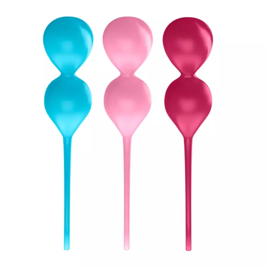 Satisfyer - Loveballs 3 pc Kegel Trainers Vrouwen Speeltjes
