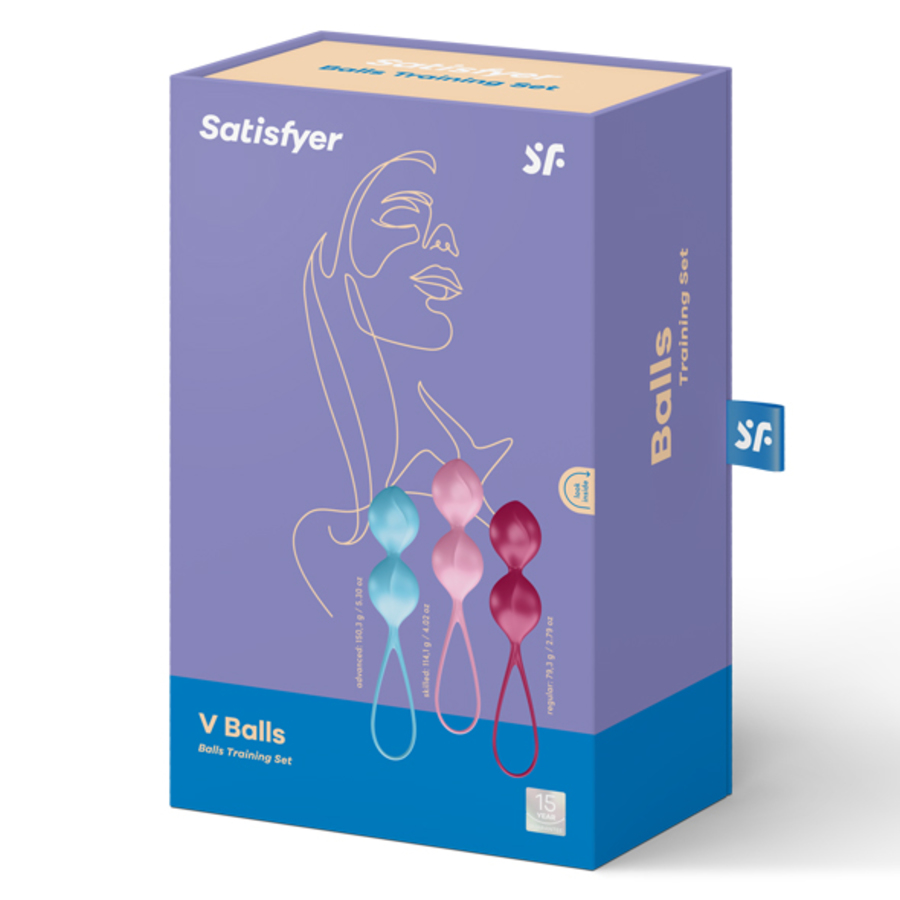 Satisfyer - Loveballs 3 pc Kegel Trainers Vrouwen Speeltjes