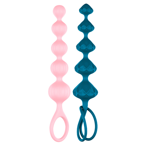 Satisfyer - Love Beads Super Soft Silicone Roze