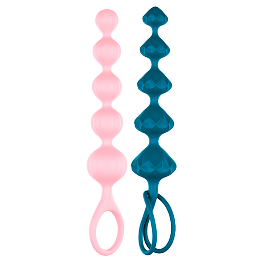 Satisfyer - Love Beads Super Soft Silicone Anale Speeltjes