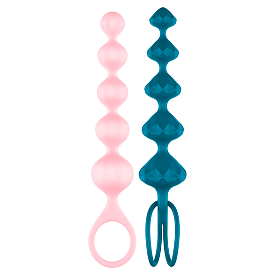 Satisfyer - Love Beads Super Soft Silicone Anale Speeltjes