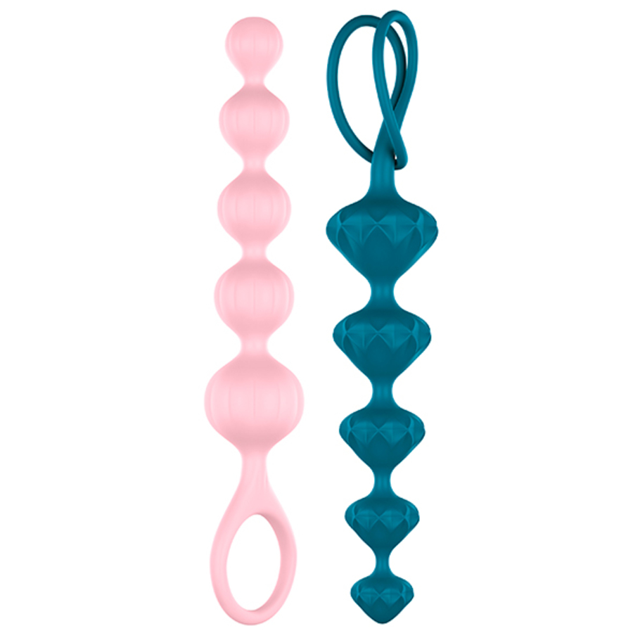 Satisfyer - Love Beads Super Soft Silicone Anale Speeltjes