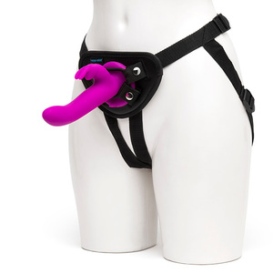 Happy Rabbit - Vibrating Strap-On with adjustable Harness Set Toys for Her