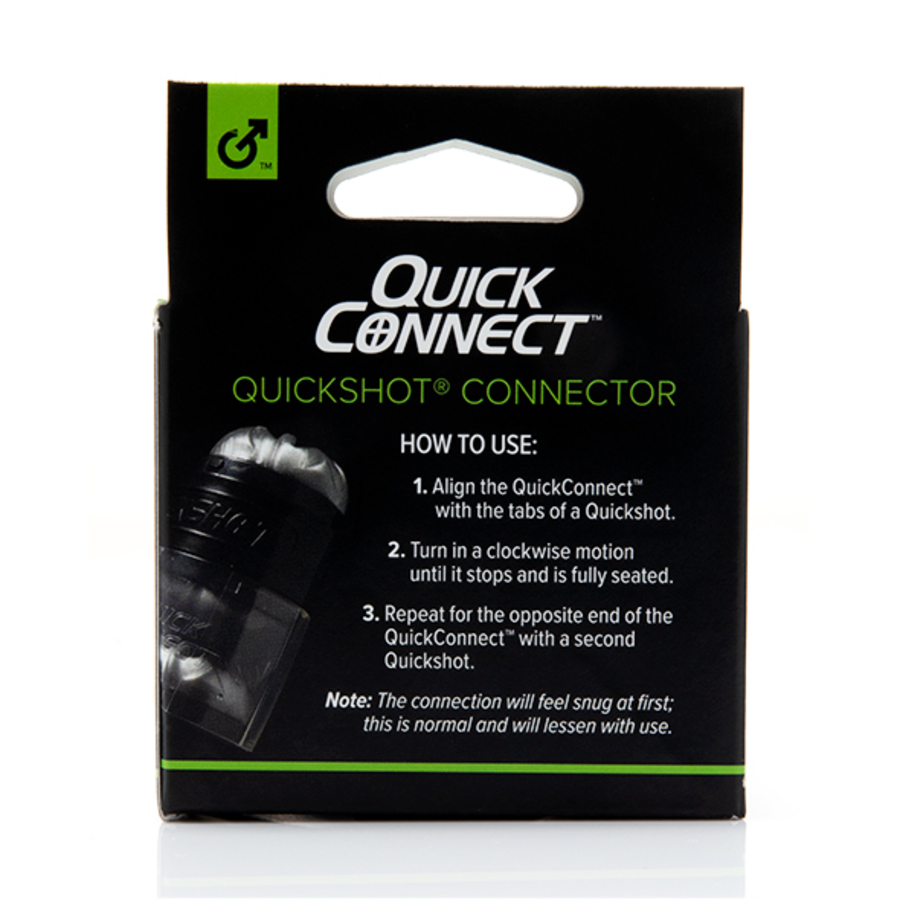 Fleshlight - Quickshot Quick Connect Koppelstuk Mannen Speeltjes