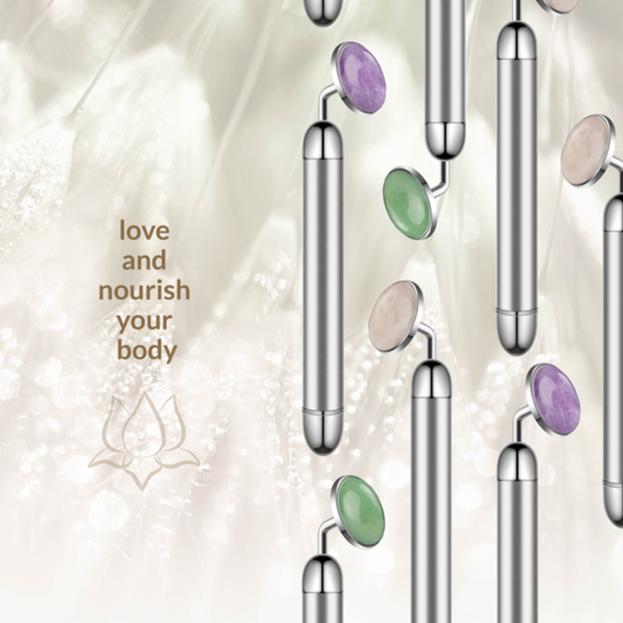 La Gemmes - La Gemmes - Lay-On Vibrator Rose Quartz Toys for Her