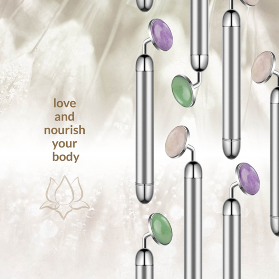 La Gemmes - La Gemmes - Lay-On Vibrator Rose Quartz Toys for Her