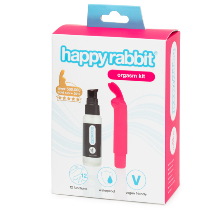 Happy Rabbit - Orgasme Kit Clitoris Vibrator + Glijmiddel Vrouwen Speeltjes