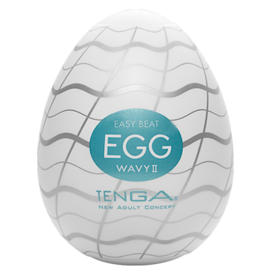 Tenga - Egg Wavy II Set van 6 Tenga Masturbators Mannen Speeltjes